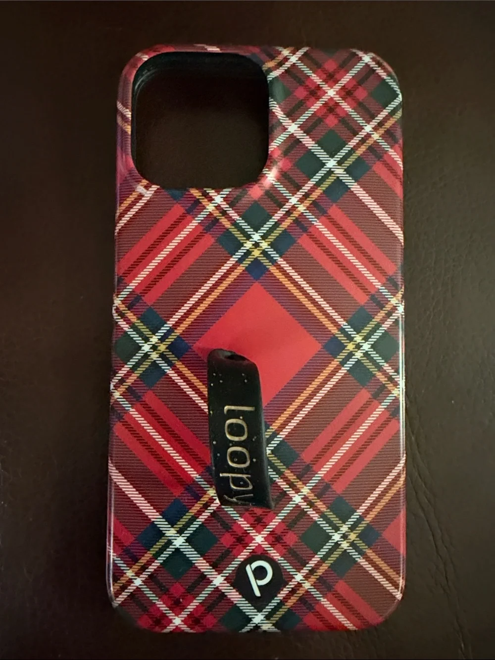Loopy Plaid Red Phone Case iPhone 13 Pro Max